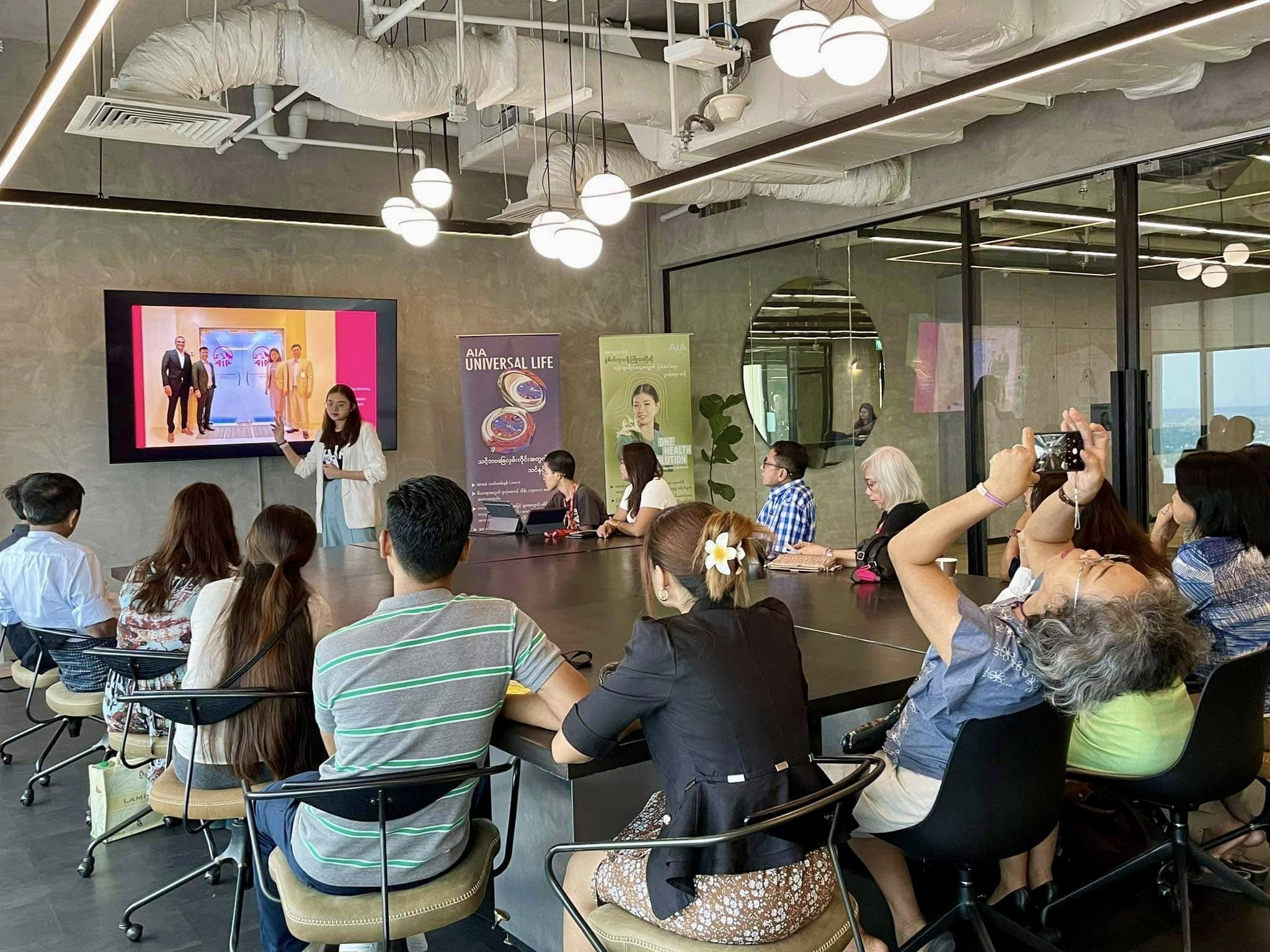 IW Agency Open Day at AIA Myanmar
